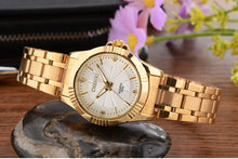 Load image into Gallery viewer, CHENXI Brand Classic Delicate Rhinestone Couple Lover Watches Fashion Luxury Gold Stainless Steel Men&amp;Women Watch Orologi Coppia